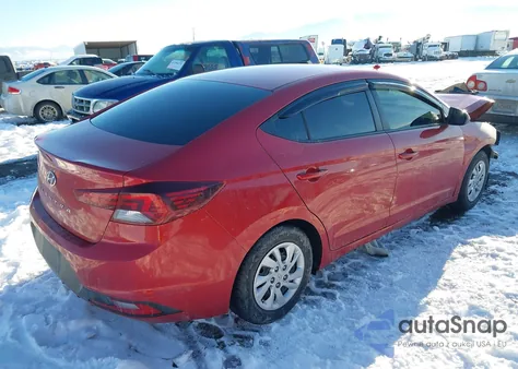 2019 Hyundai Elantra Se из США, поврежденный, VIN 5NPD74LFXKH493230